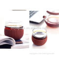 Hot selling drinking glass cup glass tea pot square glass cup with low price